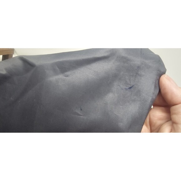 Vtg Lee Sands Genuine Eel Skin Gray Crossbody Purse 90s Classic Pocket Old Money - Picture 8 of 15